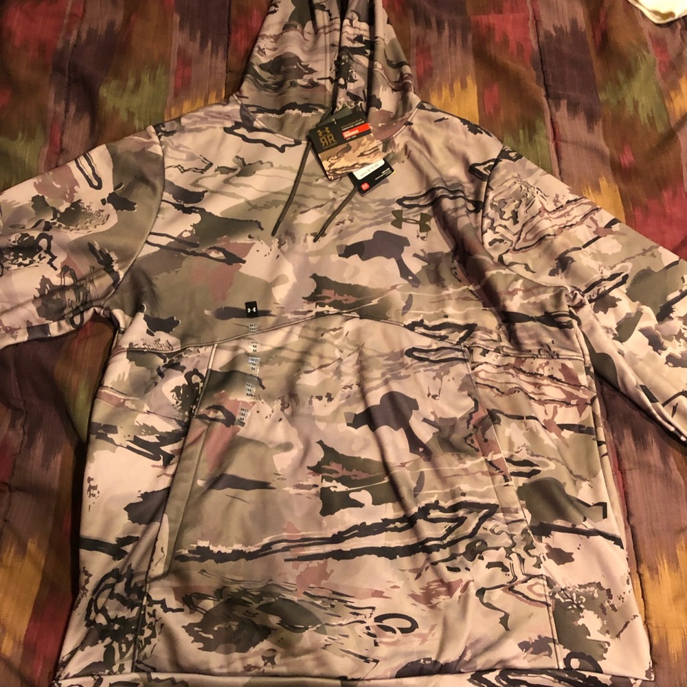 Under Armour Woodland Camo Hoodie